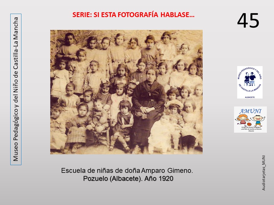 45. Escuela de niñas de doña Amparo Gimeno. Pozuelo (Albacete)