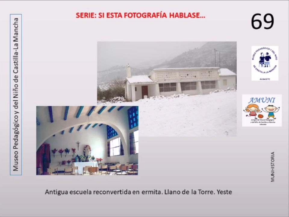69. Antigua escuela reconvertida en ermita (Llano de la Torre, Yeste)