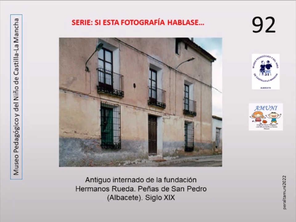 92. Antiguo internado de la Fundación Hermanos Rueda (Peñas de San Pedro, Albacete)