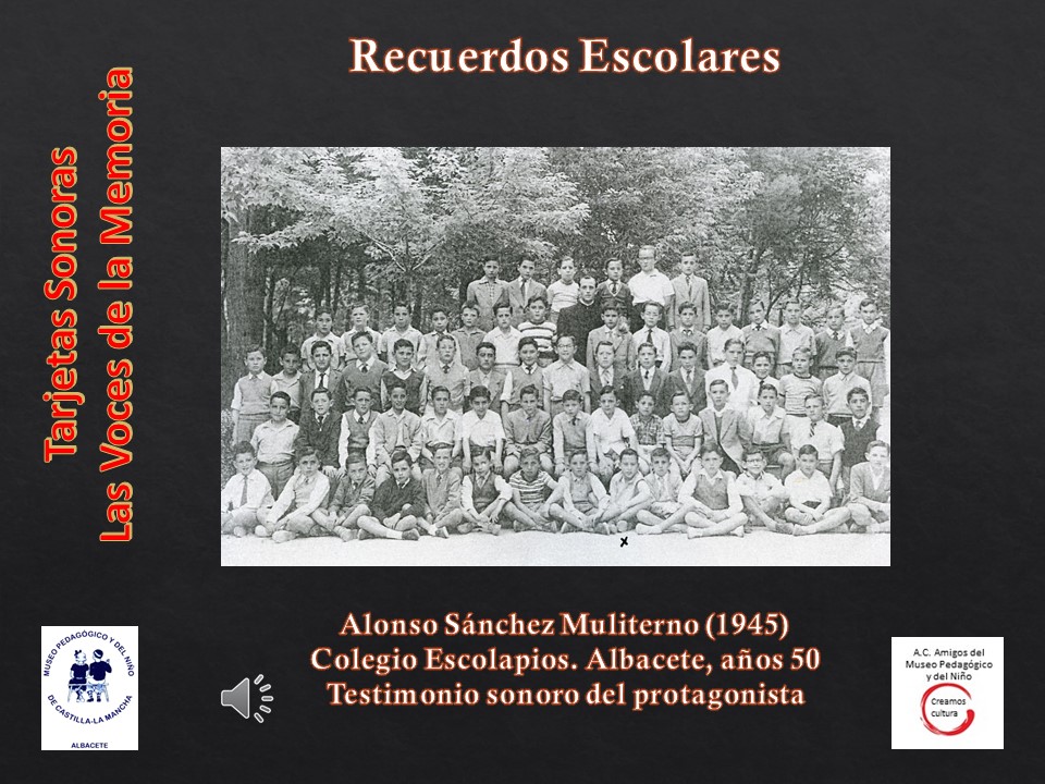 Alonso Sánchez Muliterno (1945)<br>Colegio Escolapios II