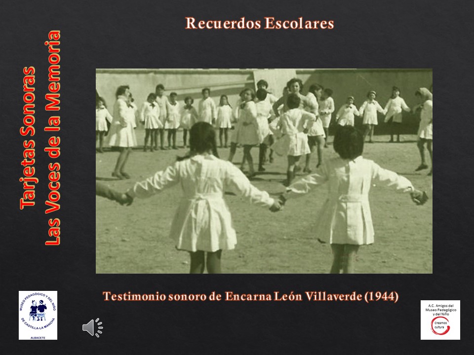 Encarna León Villaverde (1944)<br>Recuerdos de una maestra rural I
