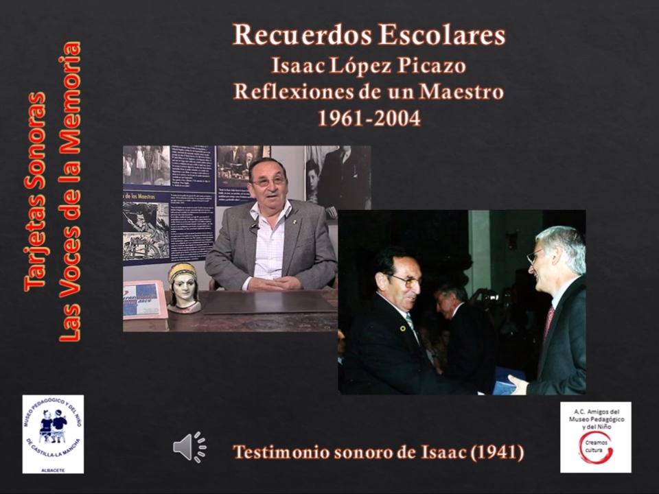 Isaac López Picazo<br>Reflexiones de un maestro