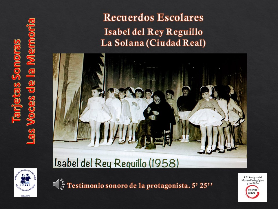 Isabel del Rey Reguillo<br>La Solana (Ciudad Real)