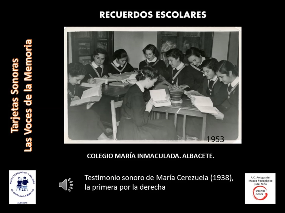 María Cerezuela<br>Colegio María Inmaculada