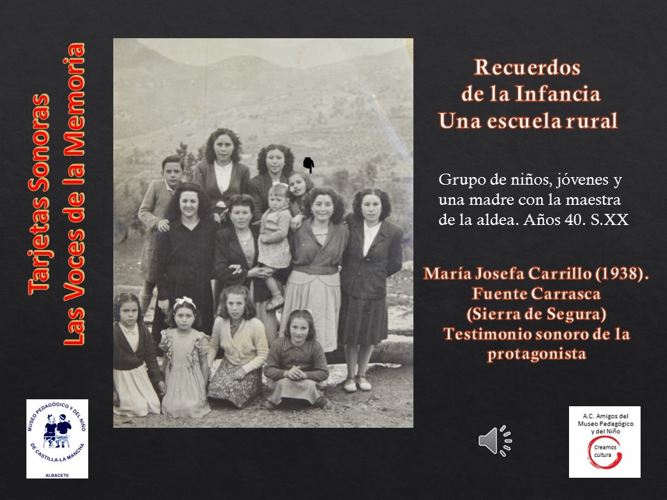 María Josefa Carrillo (1938)<br>Una escuela rural