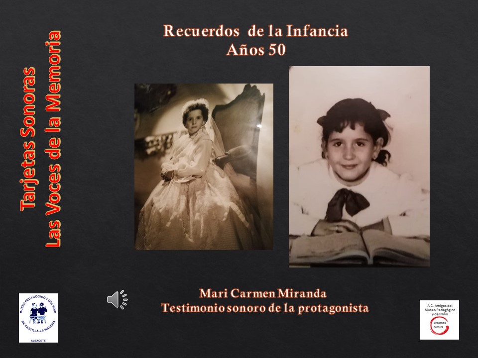 Mari Carmen Miranda<br>Escuela de Saturnino López