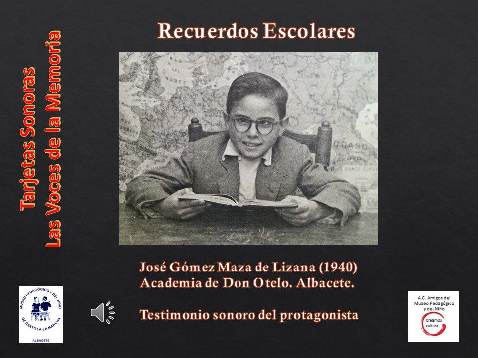 José Gómez Maza de Lizana (1940)<br>Academia de D. Otelo