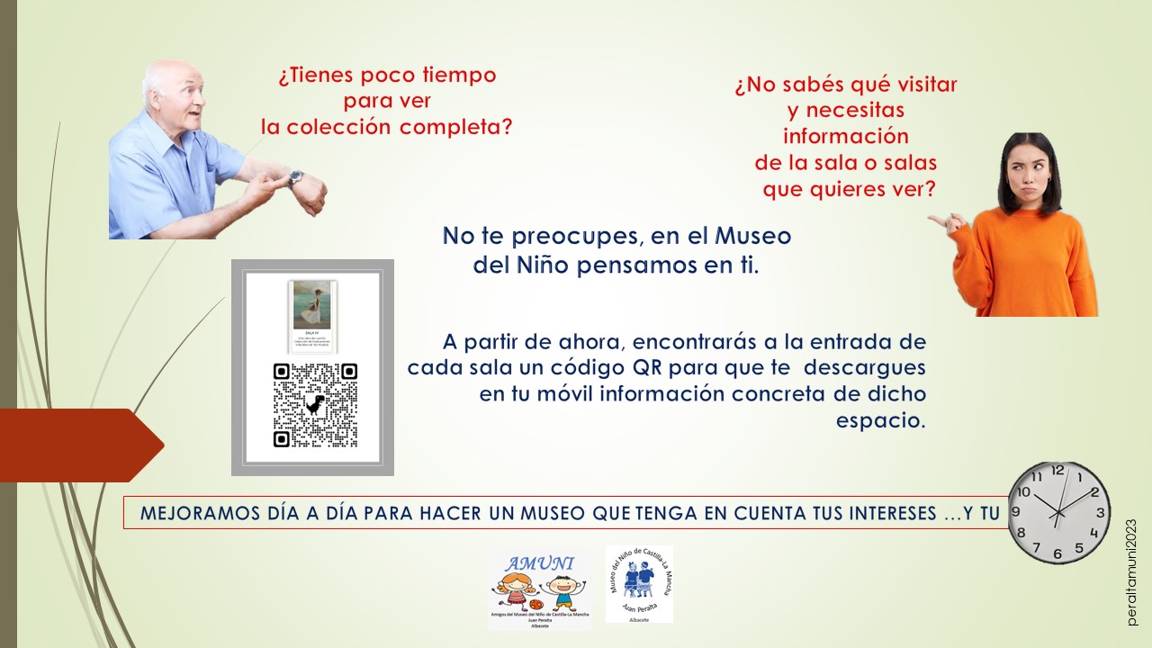 Nuevo sistema de información al visitante mediante QR